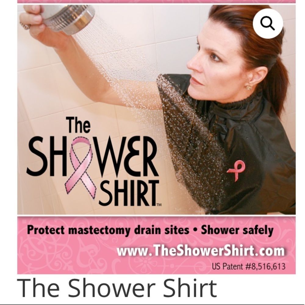 The Shower Shirt for Chest Surgeries NWOT